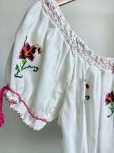 Load image into Gallery viewer, Re-worked embroidered top