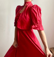 Load image into Gallery viewer, Late 1970s dress & matching bolero