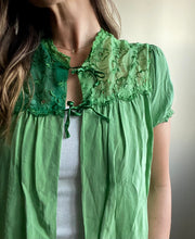 Load image into Gallery viewer, Hand Dyed 1930's Bed Jacket