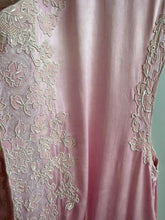 Load image into Gallery viewer, 1930's Pink silk slip dress