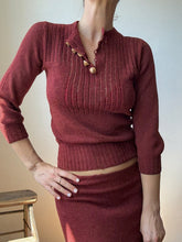Load image into Gallery viewer, 1940’s knit set