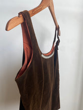 Load image into Gallery viewer, 1940's brown suede top