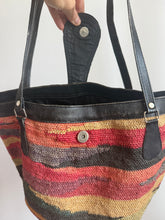 Load image into Gallery viewer, colorful straw bag