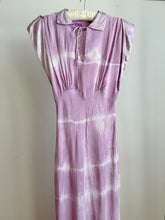Load image into Gallery viewer, 1940s lavender dyed dress