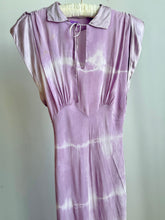 Load image into Gallery viewer, 1940s lavender dyed dress