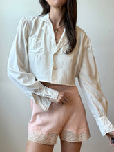 Load image into Gallery viewer, 1940s dress reworked top