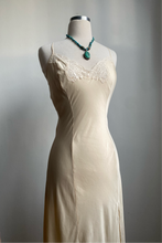 Load image into Gallery viewer, Silk & Lace Slip Dress