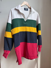 Load image into Gallery viewer, Striped Rugby Polo