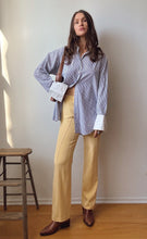 Load image into Gallery viewer, Yellow silk pants