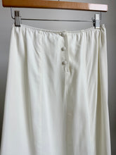 Load image into Gallery viewer, White reworked skirt set