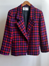 Load image into Gallery viewer, Red & Purple Blazer