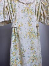 Load image into Gallery viewer, Yellow Floral boho dress
