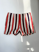 Load image into Gallery viewer, 1970's stripped mini shorts