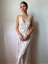 Load image into Gallery viewer, Vintage silk slip dress