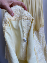 Load image into Gallery viewer, Butter yellow dress with scarf shawl