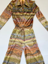 Load image into Gallery viewer, 70's Retro printed pantsuit