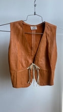 Load image into Gallery viewer, Leather Vest