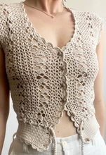 Load image into Gallery viewer, Crochet Vest / Top