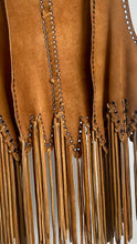Load image into Gallery viewer, Leather Fringe Vest