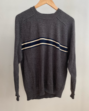 Load image into Gallery viewer, Grey / Navy Sweater