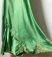 Load image into Gallery viewer, 1930’s Silk and Lace slip dress