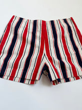 Load image into Gallery viewer, 1970's stripped mini shorts