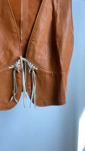 Load image into Gallery viewer, Leather Vest