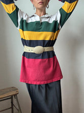 Load image into Gallery viewer, Striped Rugby Polo