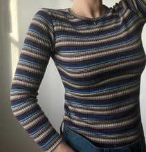 Load image into Gallery viewer, 90's Striped LS
