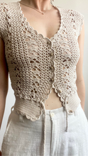 Load image into Gallery viewer, Crochet Vest / Top
