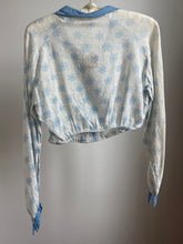 Load image into Gallery viewer, 1040's reworked floral blouse