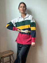 Load image into Gallery viewer, Striped Rugby Polo