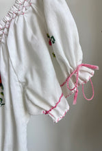 Load image into Gallery viewer, Re-worked embroidered top