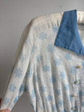 Load image into Gallery viewer, 1040's reworked floral blouse