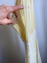 Load image into Gallery viewer, Butter yellow dress with scarf shawl