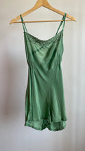 Load image into Gallery viewer, 1930's Hand Dyed Lace Romper