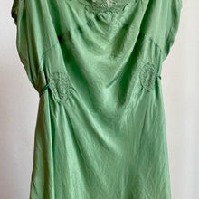 Load image into Gallery viewer, 1930's Hand Dyed Lace Romper