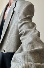 Load image into Gallery viewer, Reworked Oscar de la Renta cropped blazer