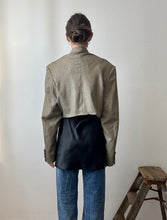 Load image into Gallery viewer, Reworked Oscar de la Renta cropped blazer