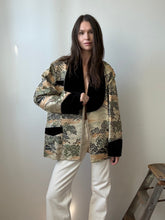 Load image into Gallery viewer, 1940s Fujibayashi Silk Brocade Jacket