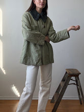 Load image into Gallery viewer, reworked vintage coat with fur collar