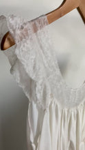 Load and play video in Gallery viewer, White Lace Slip Dress