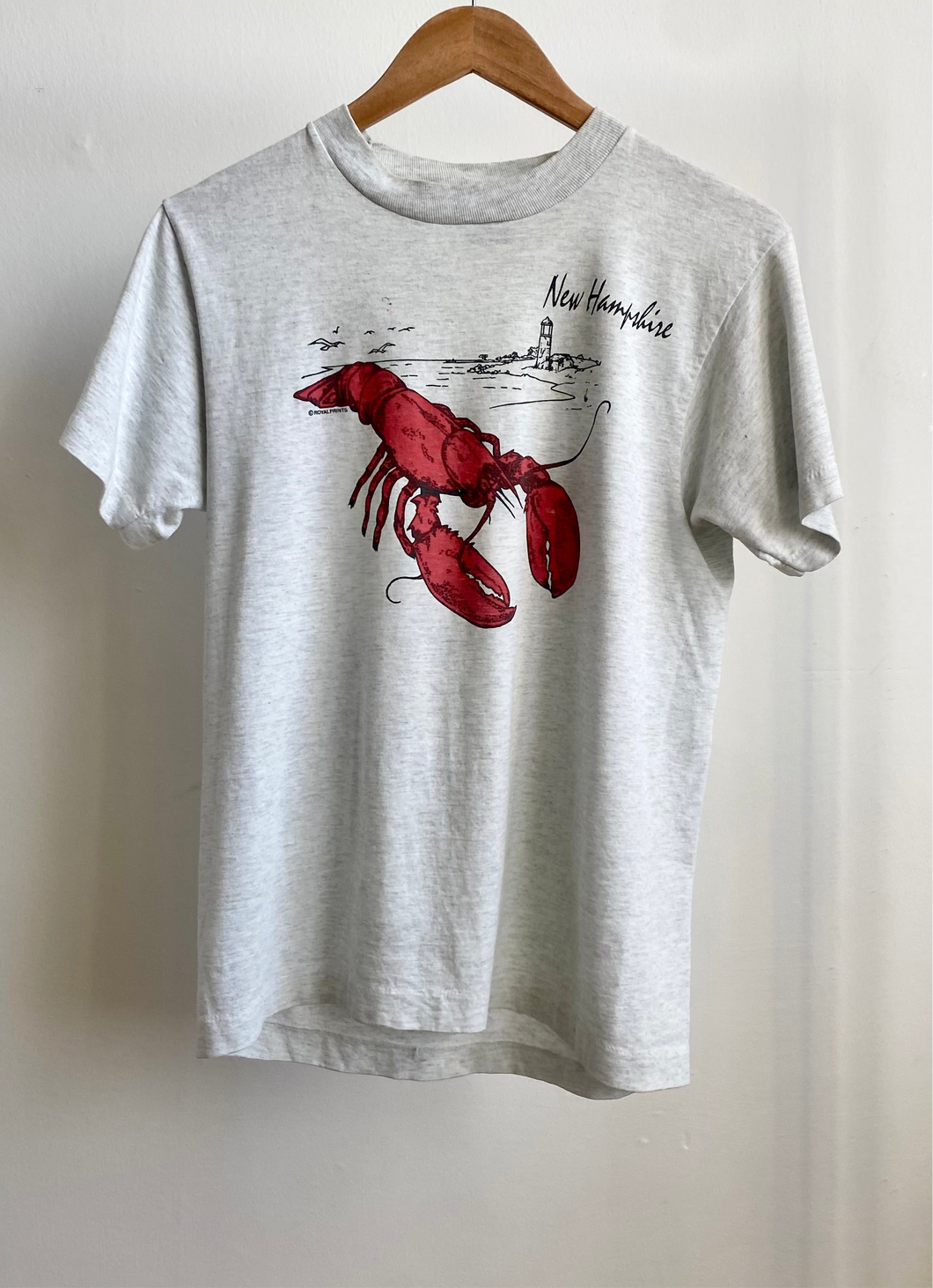 Vtg New Hampshire Lobster T-shirt