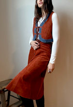 Load image into Gallery viewer, 1970's suede vest
