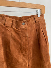 Load image into Gallery viewer, brown suede shorts
