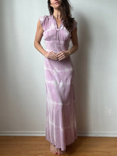 Load image into Gallery viewer, 1940s lavender dyed dress
