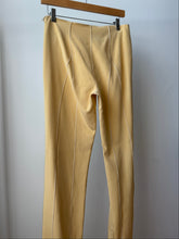 Load image into Gallery viewer, Yellow silk pants
