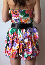 Load image into Gallery viewer, Vintage Silk &amp; Sequin Floral Mini
