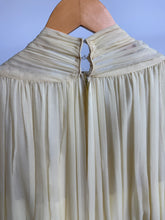 Load image into Gallery viewer, Butter yellow dress with scarf shawl
