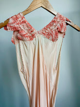 Load image into Gallery viewer, 1930's Re-worked silk slip dress
